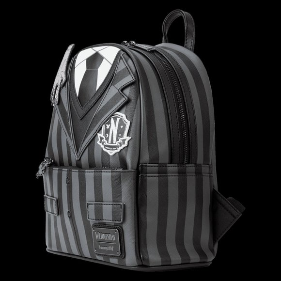 THE ADDAMS FAMILY Wednesday Addams Exclusive Nevermore Cosplay Mini Backpack main image 4